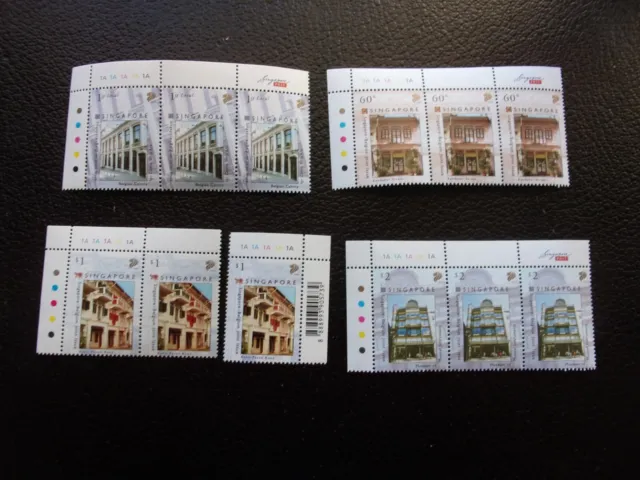 SINGAPOUR - timbre yvert/tellier n° 1354/1357 x3 n** MNH (A78) (A)