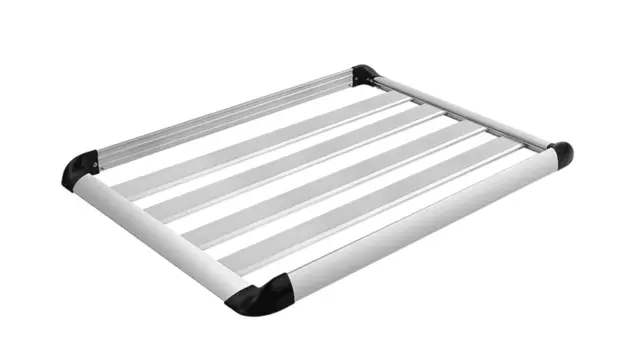 Elora Car Roof Rack Platform Luggage Carrier Vehicle Cargo Tray 160x100cm Silver