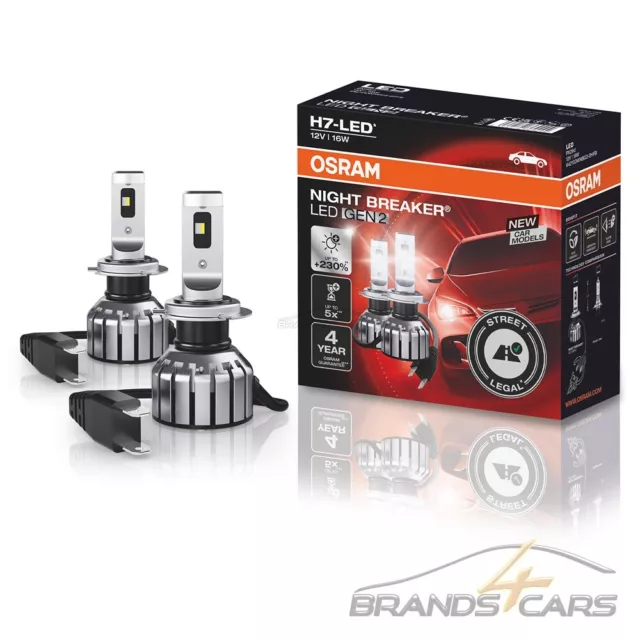 Osram H7-Led Night Breaker - Gen 2 - Equipamiento A Bombillas Led