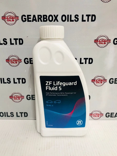 Genuine ZF Lifeguard 5 Fluid – 1 Liter, 5HP24 Automatic Transmission Oil, Made In Germany
