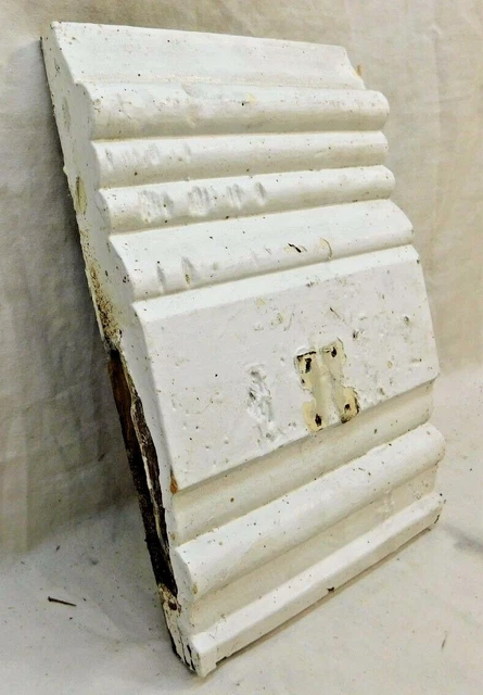 1800's Wood Antique Rosette TRIM Plinth Block DOOR Molding Wood Block ORNATE