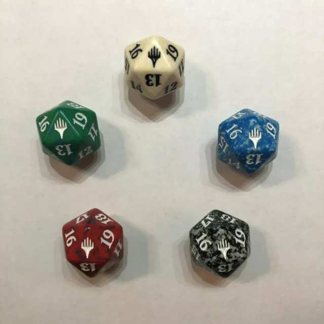 MTG Magic D20, MID, AFR Spindown Dice Sets, Oversize, Promos - Pick List