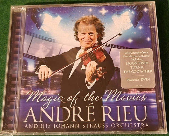 ANDR RIEU AND His Johann Strauss Orchestra Magic Of The Movies CD andr-rieu-and-his-johann-strauss-orchestra-magic-of-the-movies-cd