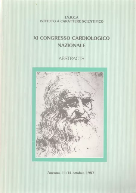 INRCA XI congresso cardiologico nazionali   Ancona 11 e 14 ottobre 1987 6297