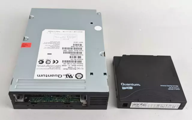 Quantum TF7100-021 Rev C01 LTO5 SAS Hh Tape Drive Superloader ( TC-L52AN ) + Xtr