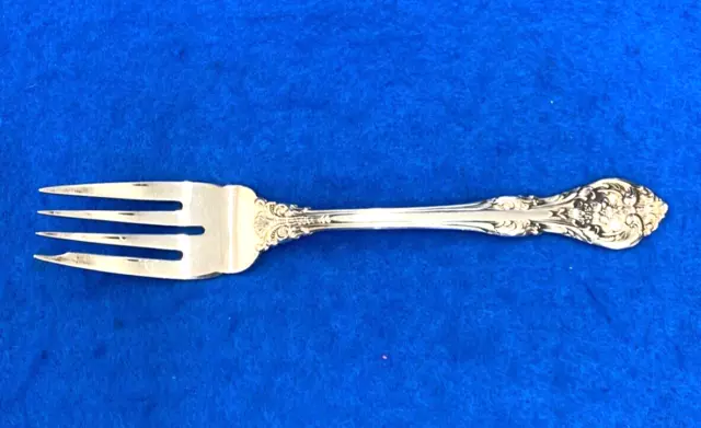 Gorham Sterling Silver Salad Fork 6-1/4" King Edward Pattern No Monogram