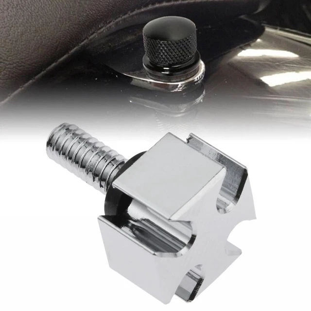 Chrome Fender Rear Seat Bolt Base Screw Fit For Harley Touring Softail Sportster