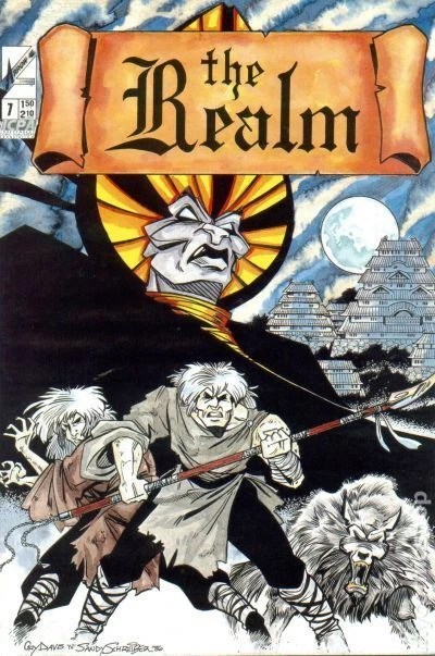 Realm #7 NM 1987 Stock Image