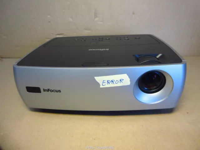 INFOCUS IN24 W240 Projector Beamer SVGA DLP 1700 Lumens - Excl Remote - ERROR