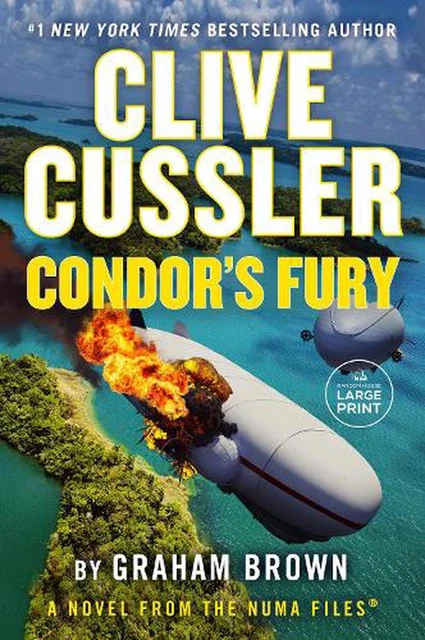 Clive Cussler Condor's Fury by Graham Brown Paperback Book
