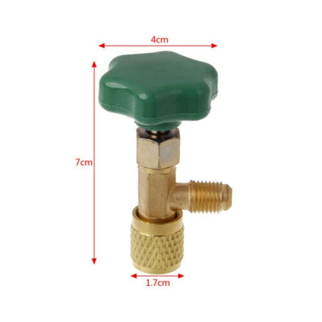 Vert Valve Ouvre Bouteille Chauffage Refroidissement R134a R410A Outil Pièce