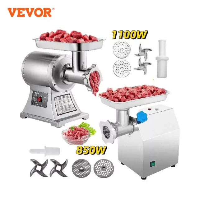 122 Kg/H 250 KG/H Electric Meat Mincer Chopper Heavy Duty Food Grinder Machine