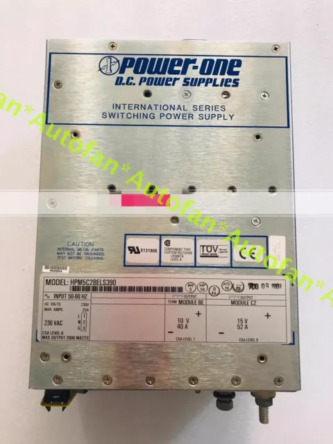 1pcs used POWER-ONE  HPM5C2BELS390 power supply module