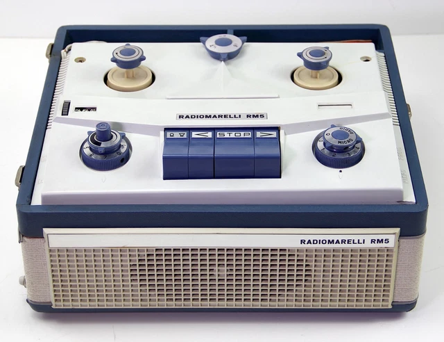 Registratore a Bobine - Radiomarelli RM5 - Magnetofono Vintage 1960