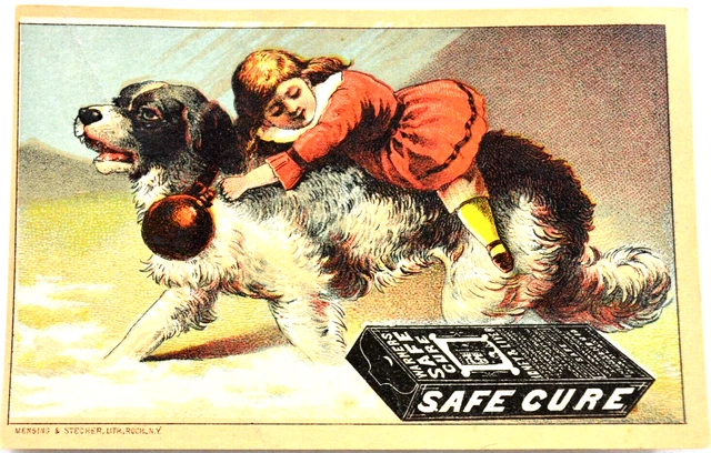 H.H. Warners Safe Kidney & Liver Cure Victorian Trade Card
