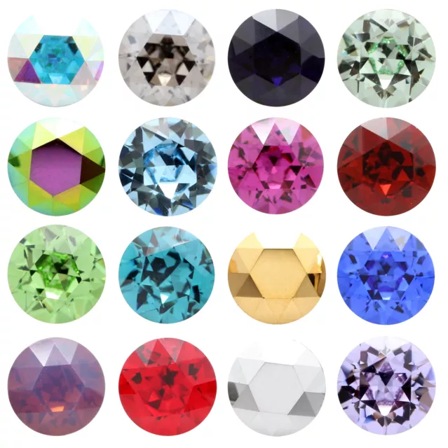 Genuine PRECIOSA 431 11 618 Royal Chaton MAXIMA Round Stones Crystals
