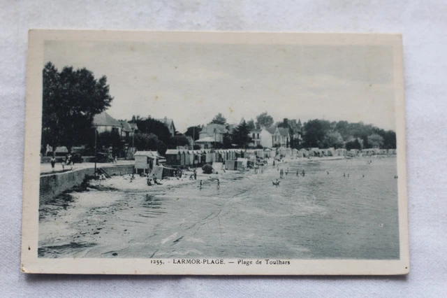Affiche Larmor-Plage - La plage de Toulhars - From Breizh