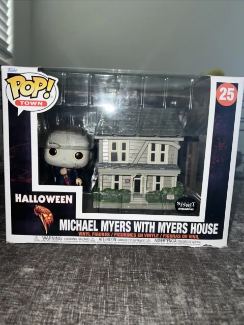 FUNKO POP! Town Halloween MICHAEL MYERS with MYERS HOUSE # 25 Spirit Exclusive