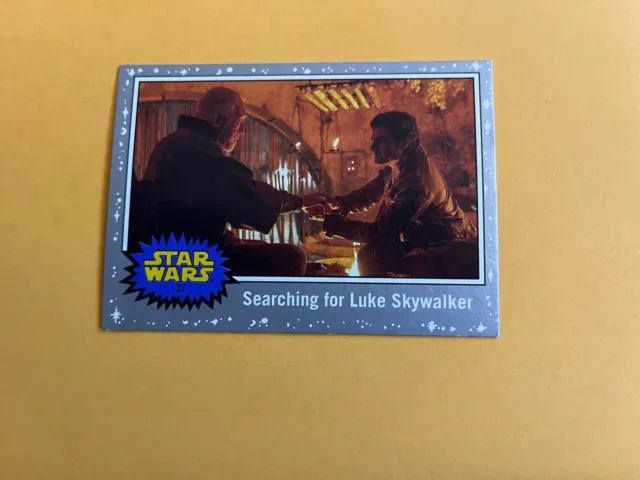 2019 Star Wars Journey to The Rise of Skywalker Silver Parallel Trading Card #33