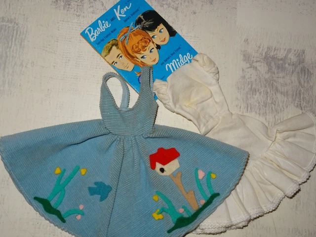Tenue Barbie Vintage - Occasion, Pour Collectionneurs Ou Nostalgiques Des Poupées Classiques