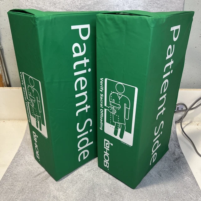 2 almohada de cuñas cubiertas perfecta posición EHOB verificar descarga sagrada con mango