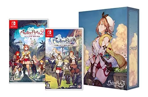 Nintendo Interruptor Software Atelier Ryza 1&2 Paquete Doble Con / Mini Novel