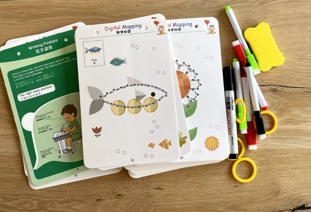 Graffiti Zeichenkarten für Kinder: Malen Malbuch, inkl. Malen nach Zahlen Lernen