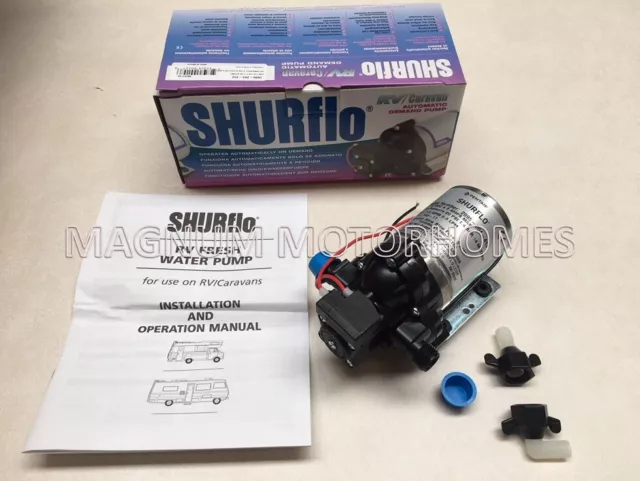 Shurflo 20PSI Water Pump - Trial King 7 - 2095-204-412 Caravan/Motorhome/Boat 2