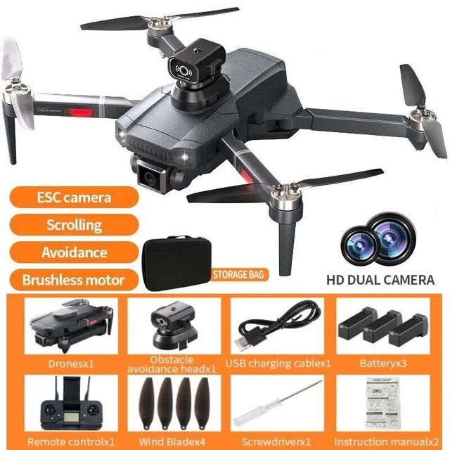 5G 4K GPS Drone Pro with HD Brushless Dual Camera Drones WiFi FPV
