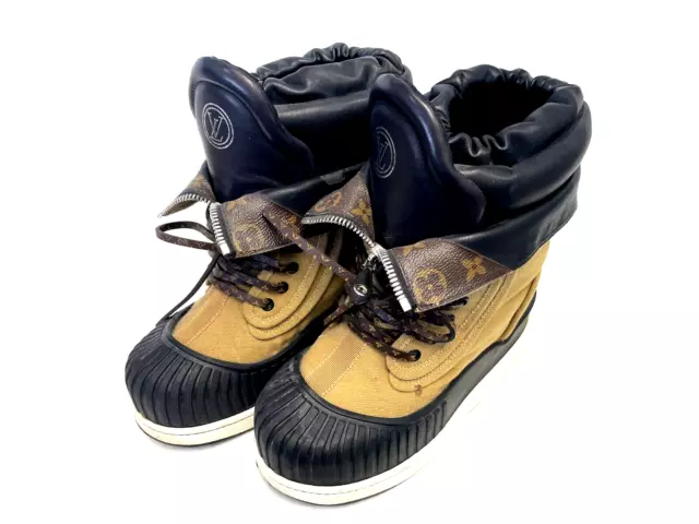 AUTHENTIC LOUIS VUITTON LV Creeper Ankle Boots $1,849.99 - PicClick