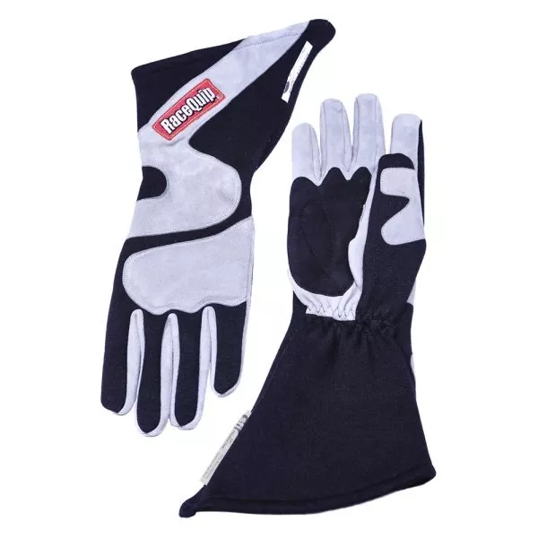 Racequipm Nomex Gauntlet XL Double Layer Race Gloves with Long Angle Cut 358606