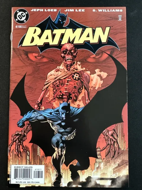 Batman #618 DC Comics 1st Print Hush Storyline Jim Lee Cover Art Modern Age VFNM