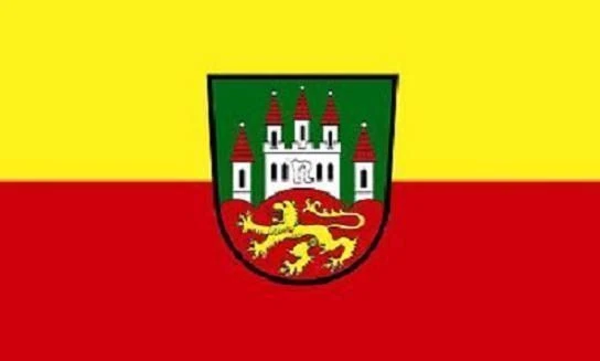 Aufkleber Northeim Flagge Fahne 8 x 5 cm Autoaufkleber Sticker