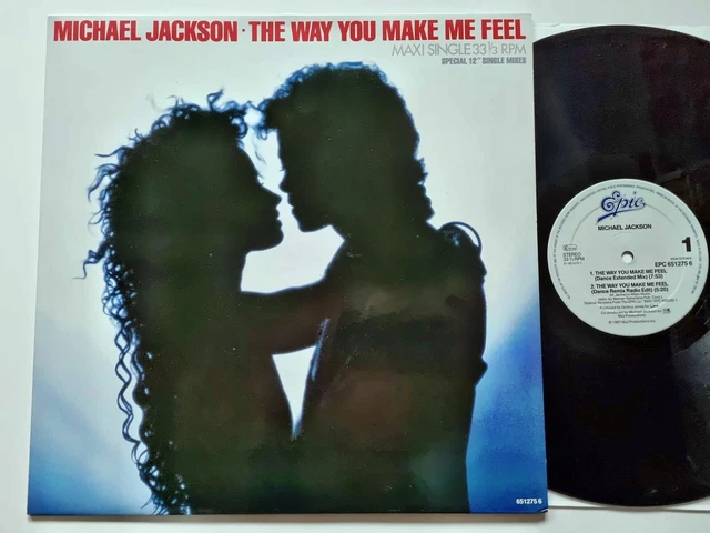 MICHAEL JACKSON - The Way You Make Me Feel 12'' Vinyl Maxi Europe EUR