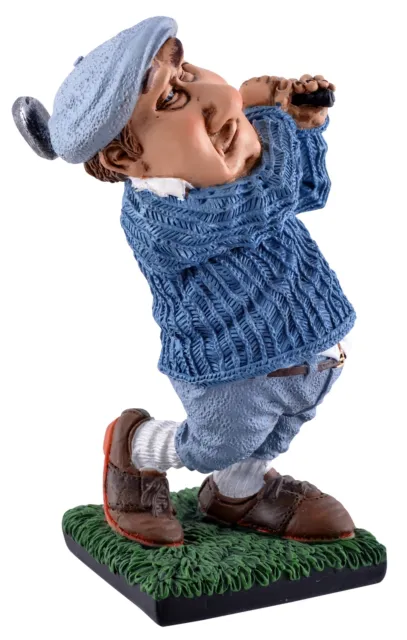 Golfer Golfspieler Rasen grün Golfplatz 15 cm Beruf Funny Figur