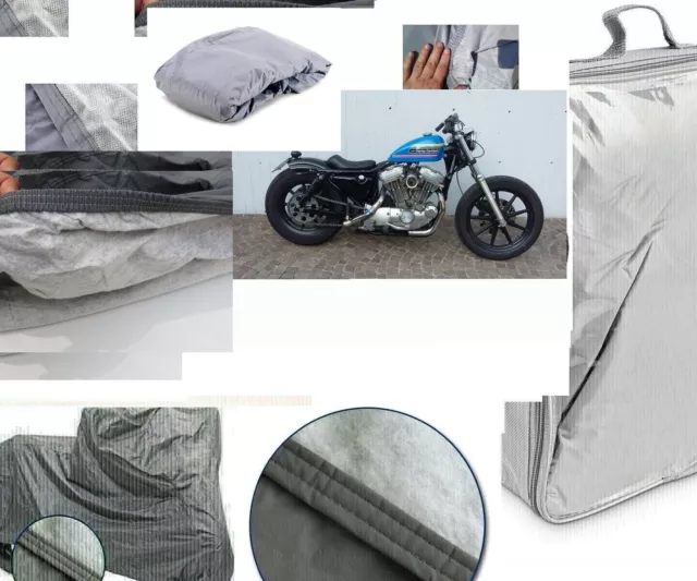 Telo Coprimoto Telato per Harley Davidson 883 Standard anno 2000 Xlh Impermeabil