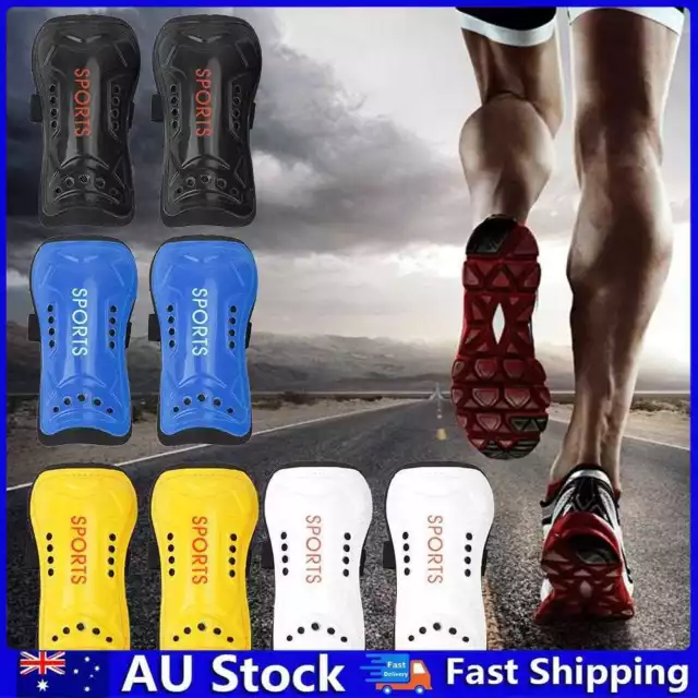 1Pair Football Shin Pads Kids Leg Protector Knee Support Sock for Fitness Sports