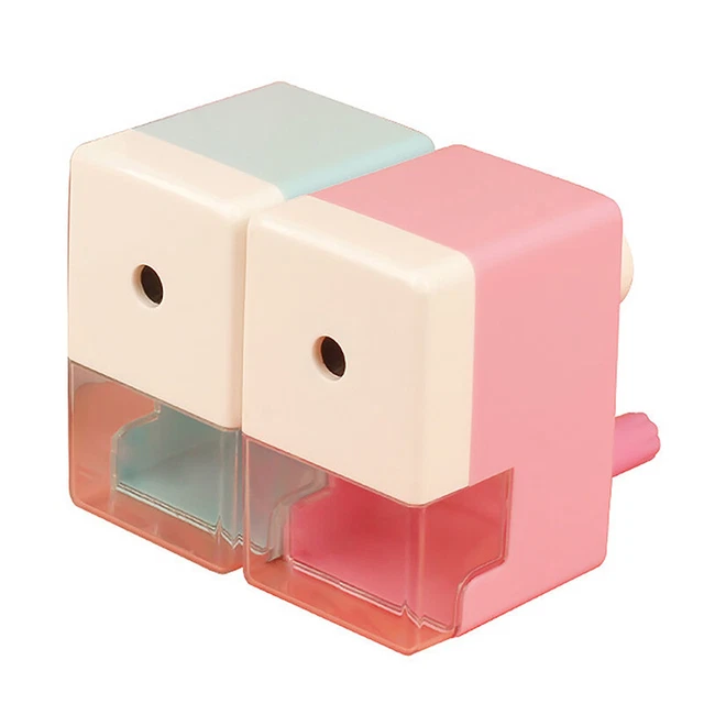 Random Cartoon Automatic Pencil Sharpener Mechanical Creative Student Station TS