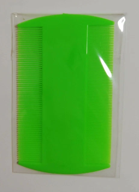Hair Lice Remover Comb Nit Knit Fine Tooth Rake Remove Eggs Live Flees Pets Kids 7