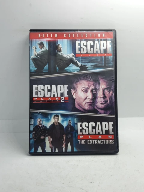 ESCAPE PLAN: 3-FILM Collection (DVD) PicClick CA