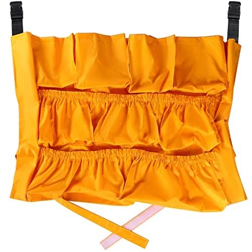 Trash Can Caddy Bag, 12 Pockets Garbage Bin Caddy Organizer for Clean