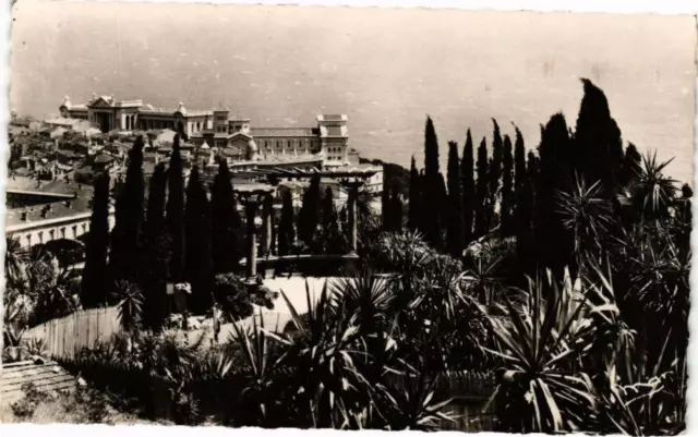 CPA Principaute de Monaco-Monaco-Vu du Jardin Exotique (233954)