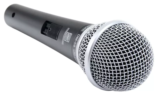 Professionelles Gesangsmikrofon im praktischen Set mit Stativ, Klemme und Kabel! 3