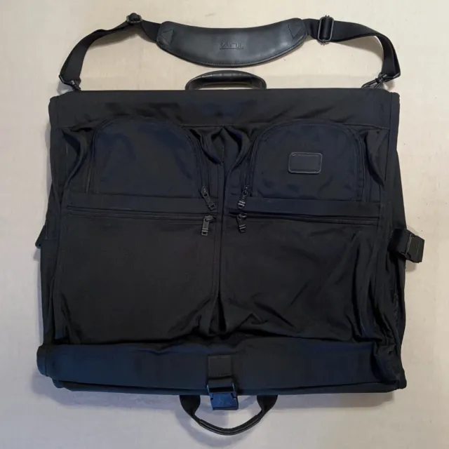 TUMI Alpha Bi-Fold Garment Travel Bag Luggage Ballistic Nylon 22134DH
