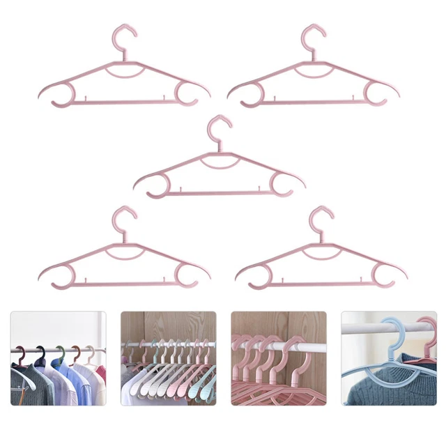 5 piezas Ropa Secador Pantalones de Metal Pesado Colgantes Abrigo de Metal Colgantes