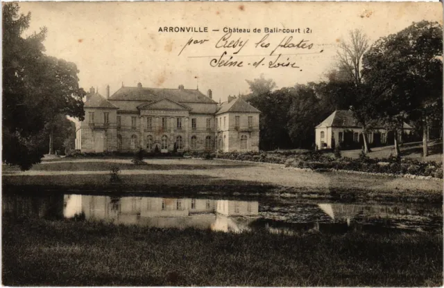 CPA Arronville Chateau de Balincourt FRANCE (1309043)