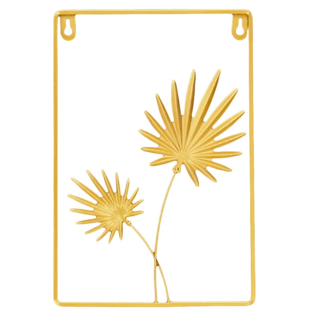 1pc Metallic Moderne Kunstwerk Eisen Wand Skulpturen