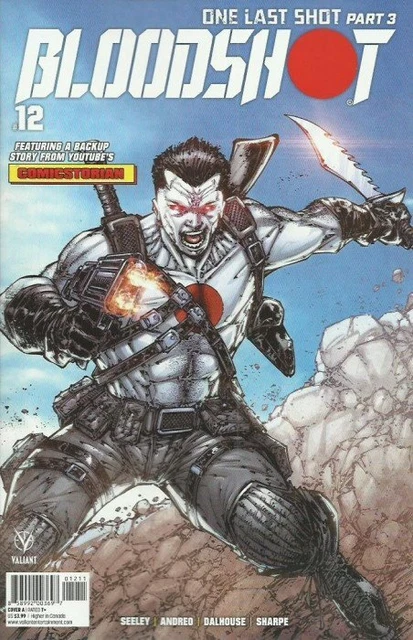 Bloodshot #12 Cover A Adelso Corona First Print VALIANT ENTERTAINMENT LLC 2021 N