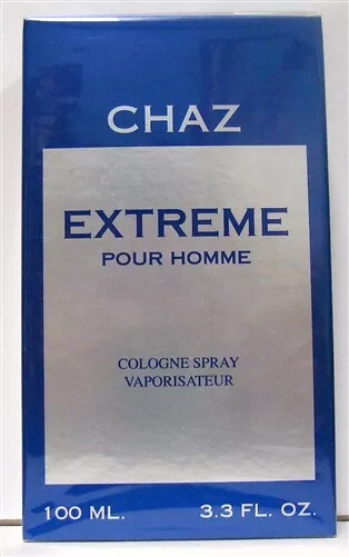 Chaz Extreme Pour Homme Cologne Spray 3.3 oz