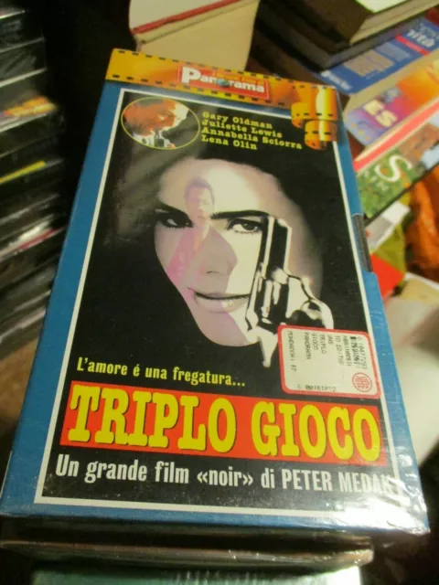 🇺🇦🌈 Triplo Gioco Di Peter Medak Vhs 1994 I Grandi Film Panorama Sigillato